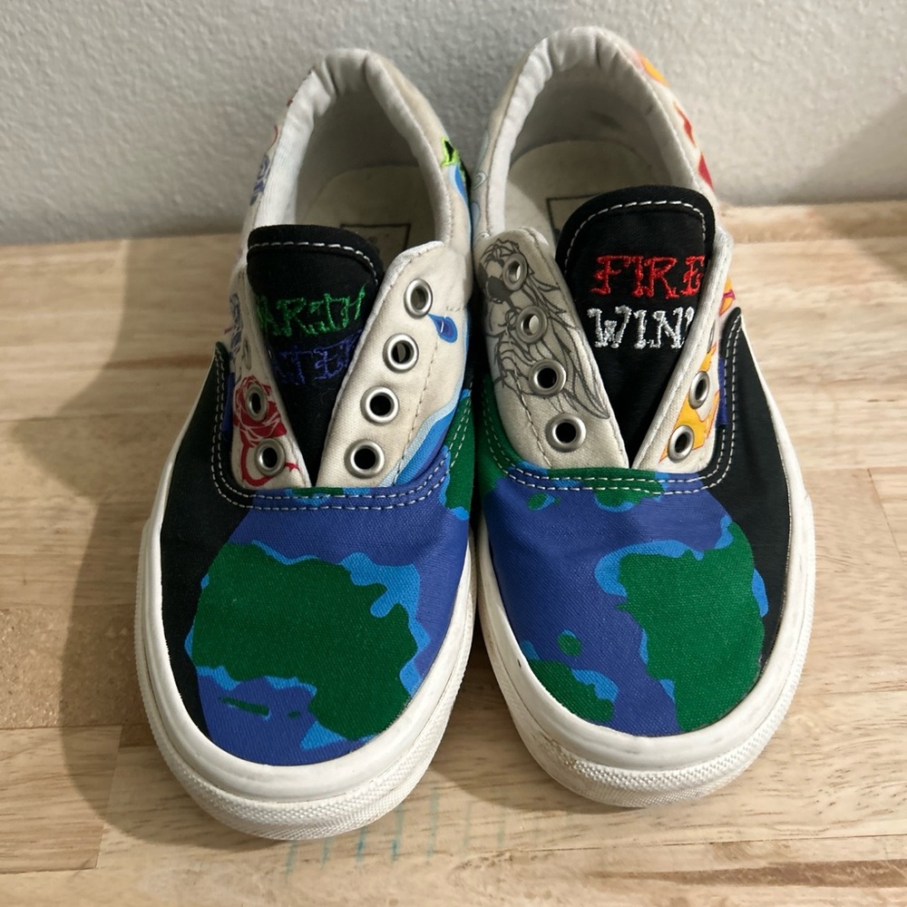 Vans Mother Earth Era  Elements-Marshmallow Skate Shoes Men's Size 4 Women's 5.5